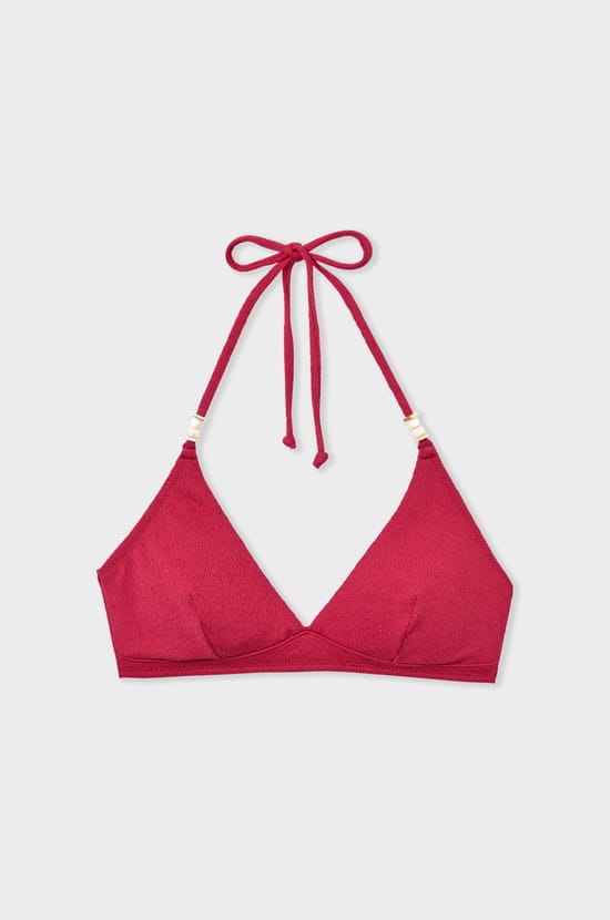 Triangle haut de maillot pailleté;${refinementColor}