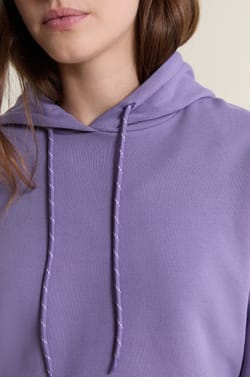 Sweatshirt mit Kapuze aus Baumwolle;${refinementColor}