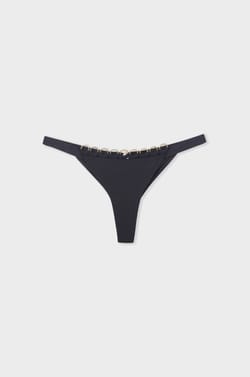 Tanga en microfibre;${refinementColor}
