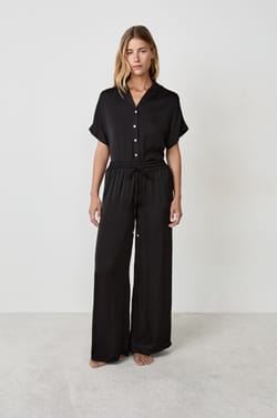 Wide-leg satin trousers;${refinementColor}