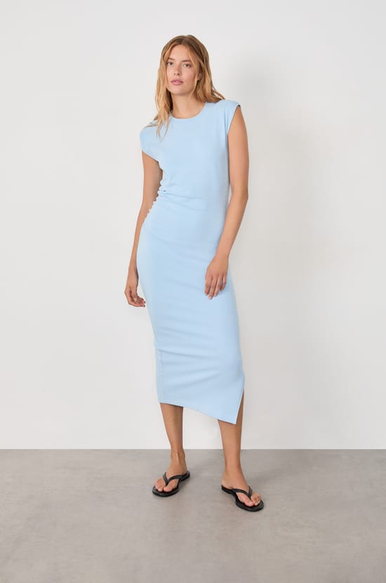 Long Cotton Dress;${refinementColor}