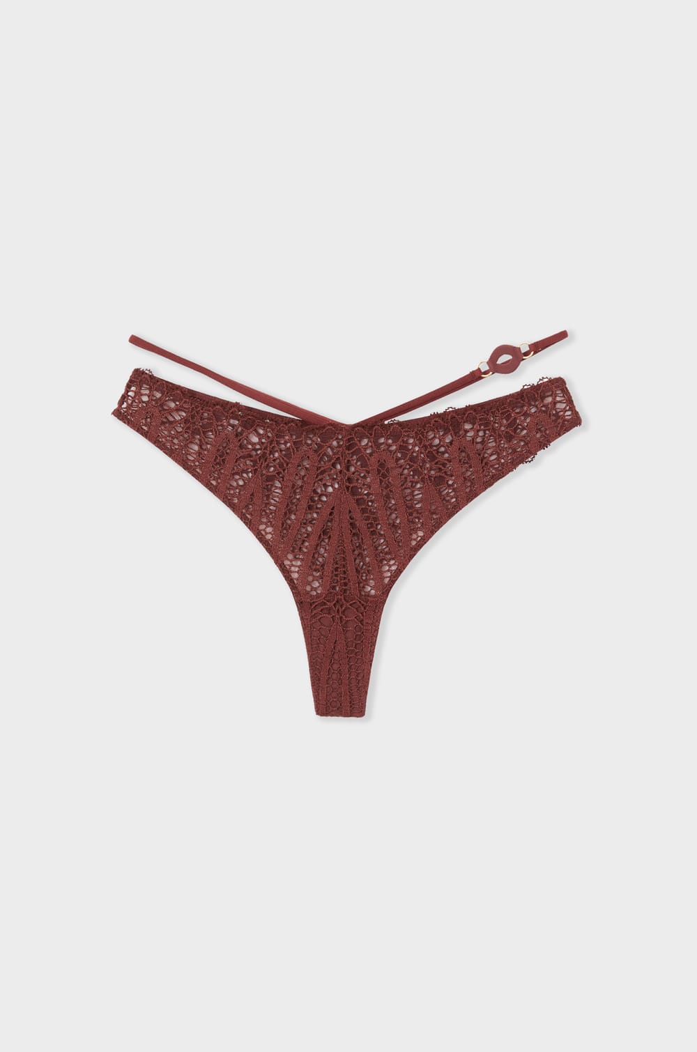Tanga de encaje;${refinementColor}