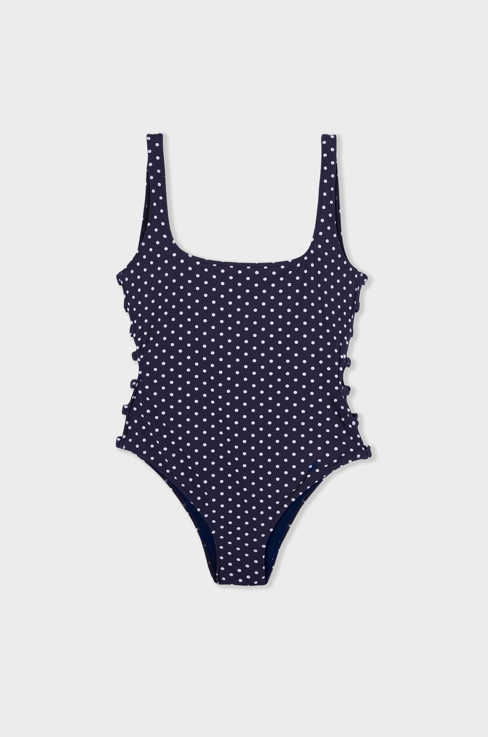 One-piece polka dot swimsuit Marcia Wear x Etam;${refinementColor}