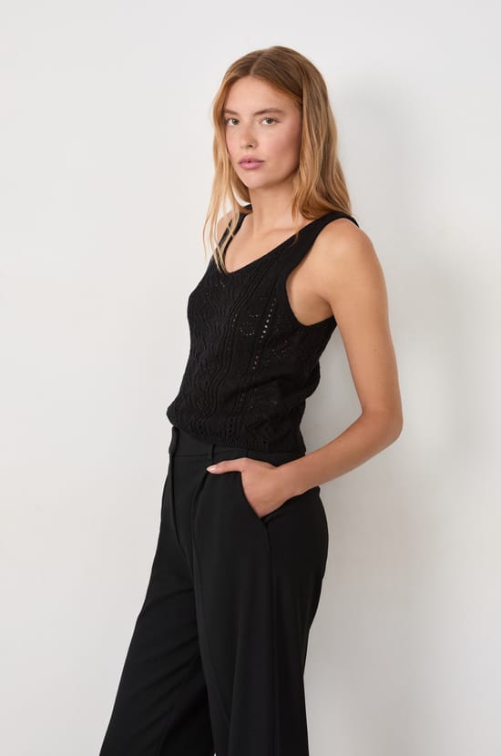 Knit Tank Top;${refinementColor}