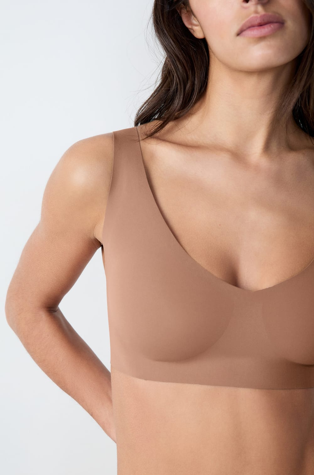 Microfiber Bralette;${refinementColor}
