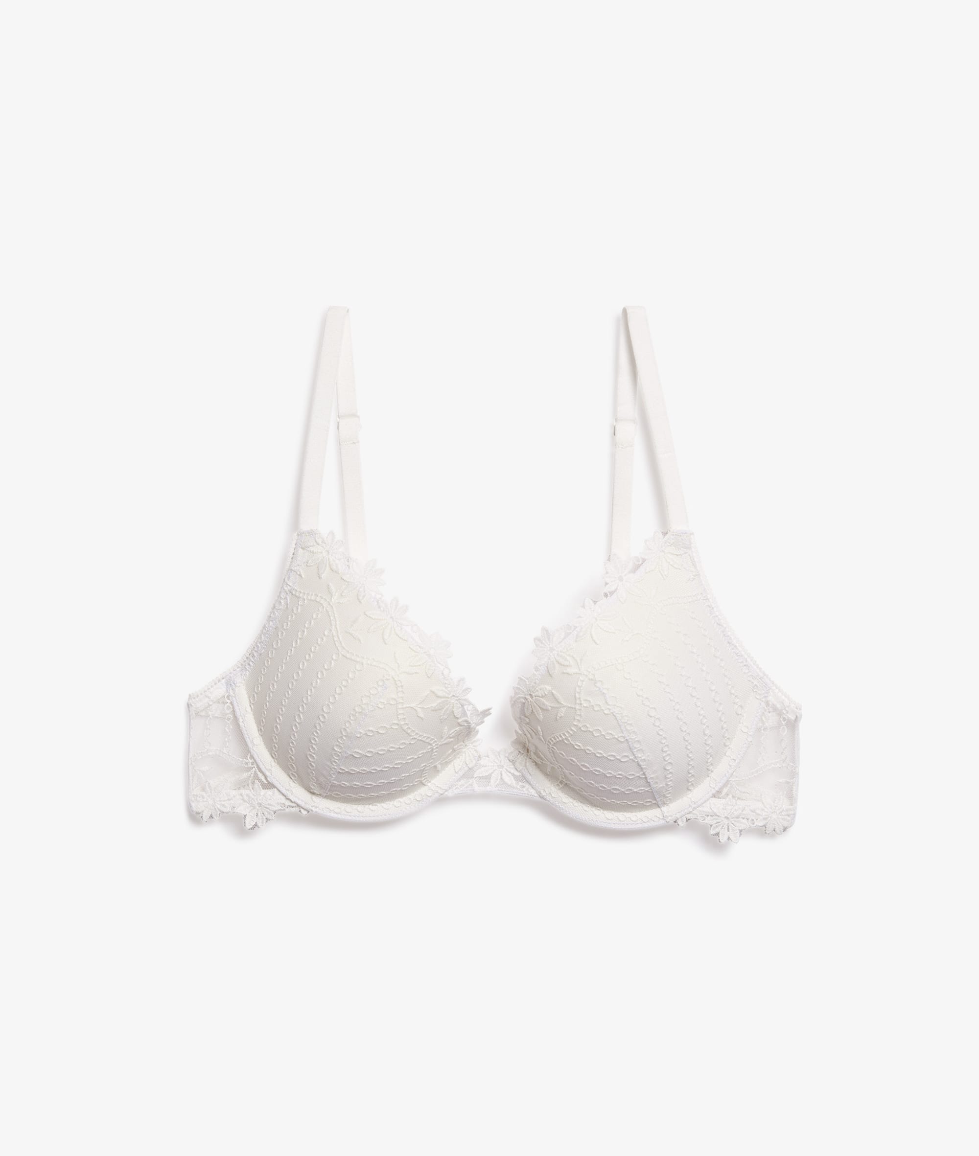 N.2 Le pushup plongeant PAQUERETTE BLANC ETAM