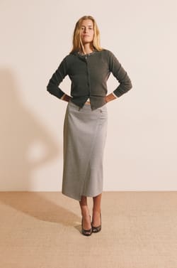 Cardigan &agrave; manches longues avec paillettes;${refinementColor}