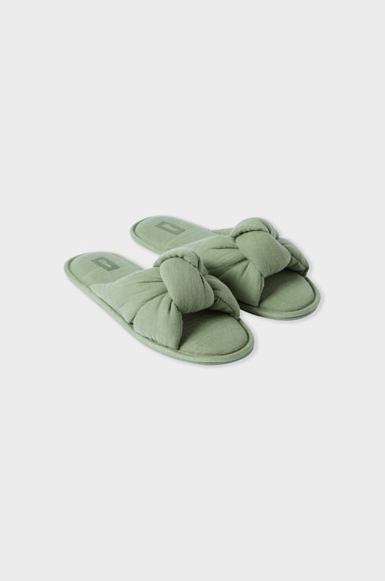 Pantuflas abiertas;${refinementColor}