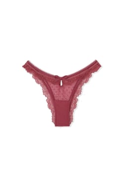 Briefs in Tulle and Lace;${refinementColor}
