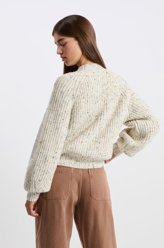 Trui met opstaande kraag;${refinementColor}