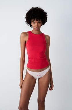 Culotte br&eacute;silien coton d&eacute;tails dentelle;${refinementColor}