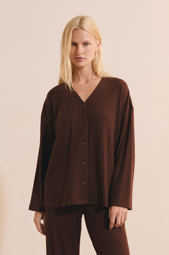Gilet de pyjama c&ocirc;tel&eacute;;${refinementColor}