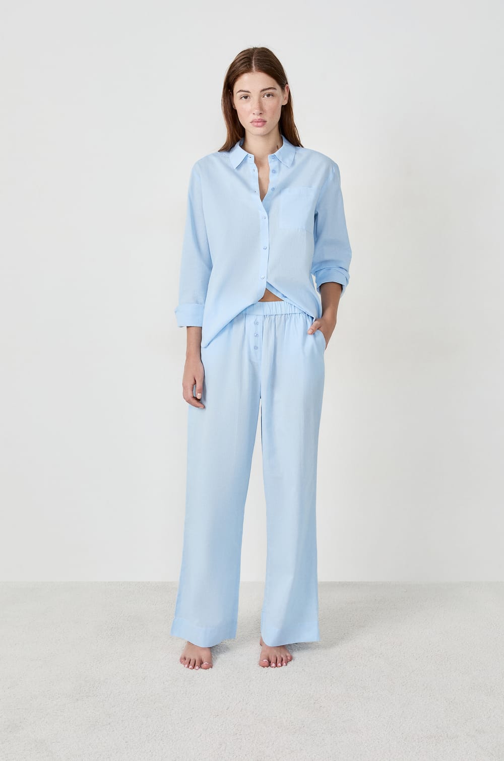 Pantalon de pyjama;${refinementColor}
