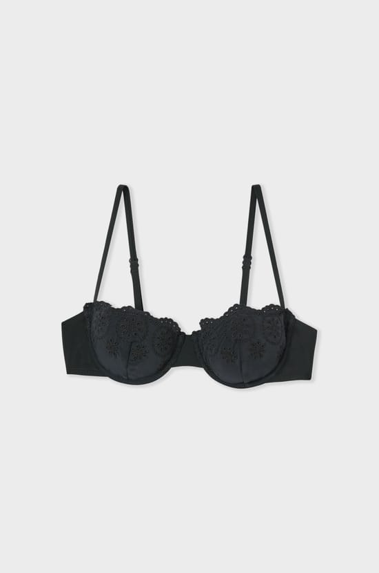 Bügel Bikini-Top mit Stickerei;${refinementColor}