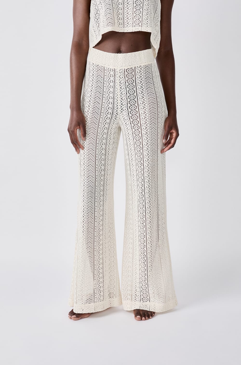 Pantalon de plage en crochet;${refinementColor}