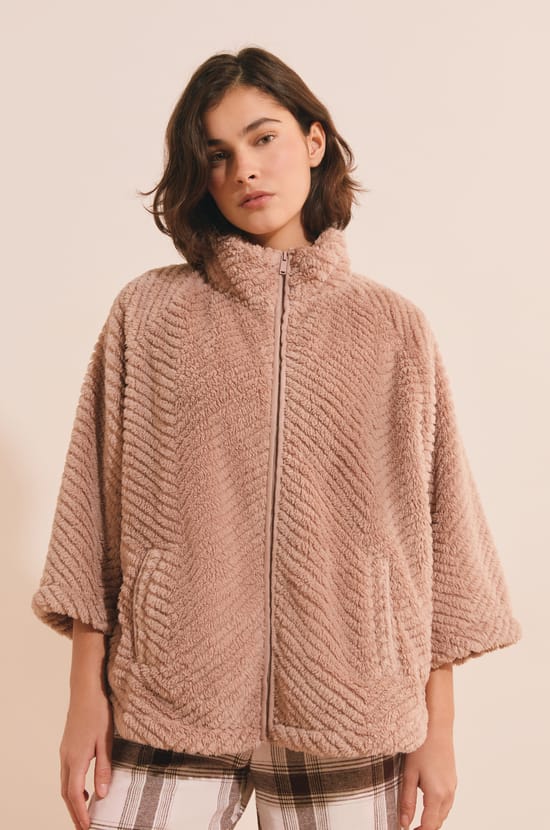 Veste manches 3/4;${refinementColor}