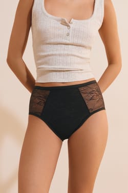 High-Waist Period Brief - Heavy Flow;${refinementColor}