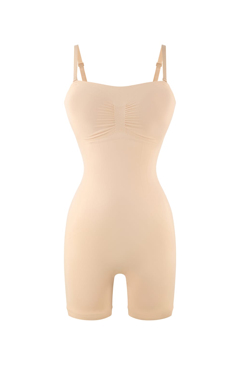 Shaping Jumpsuit With Removable Pads;${refinementColor}