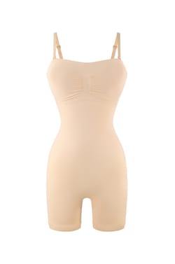 Shaping Jumpsuit With Removable Pads;${refinementColor}