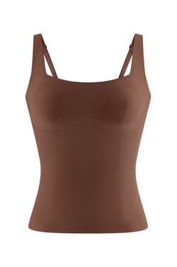 Microfibre Camisole with Removable Pads;${refinementColor}