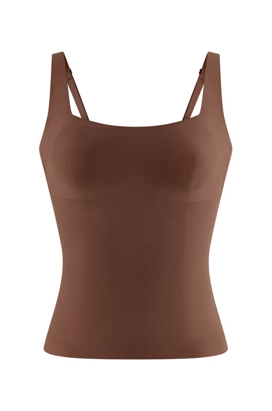 Microfibre Camisole with Removable Pads;${refinementColor}