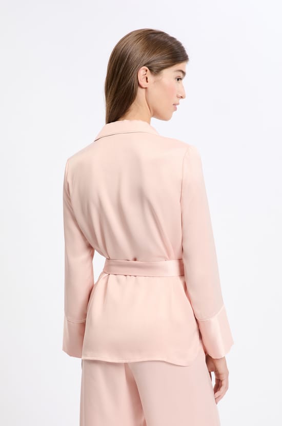 Chemise de nuit satinée;${refinementColor}