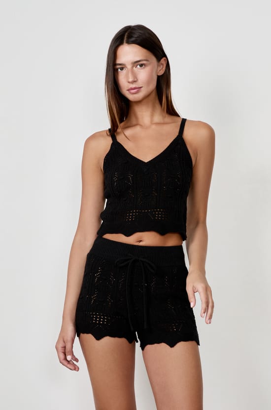 Top en maille;${refinementColor}