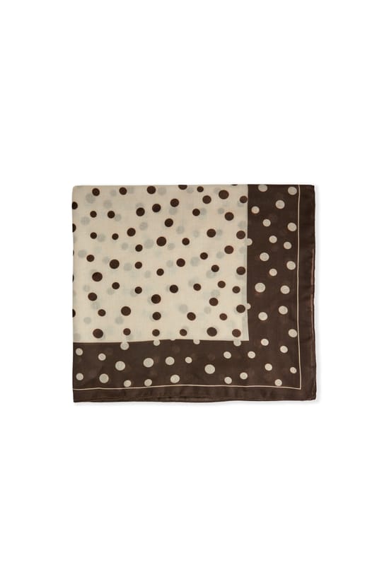 Foulard &agrave; pois;${refinementColor}