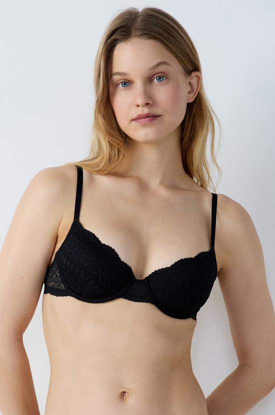 Bra No. 4 - Lightly Lined Demi Bra;${refinementColor}