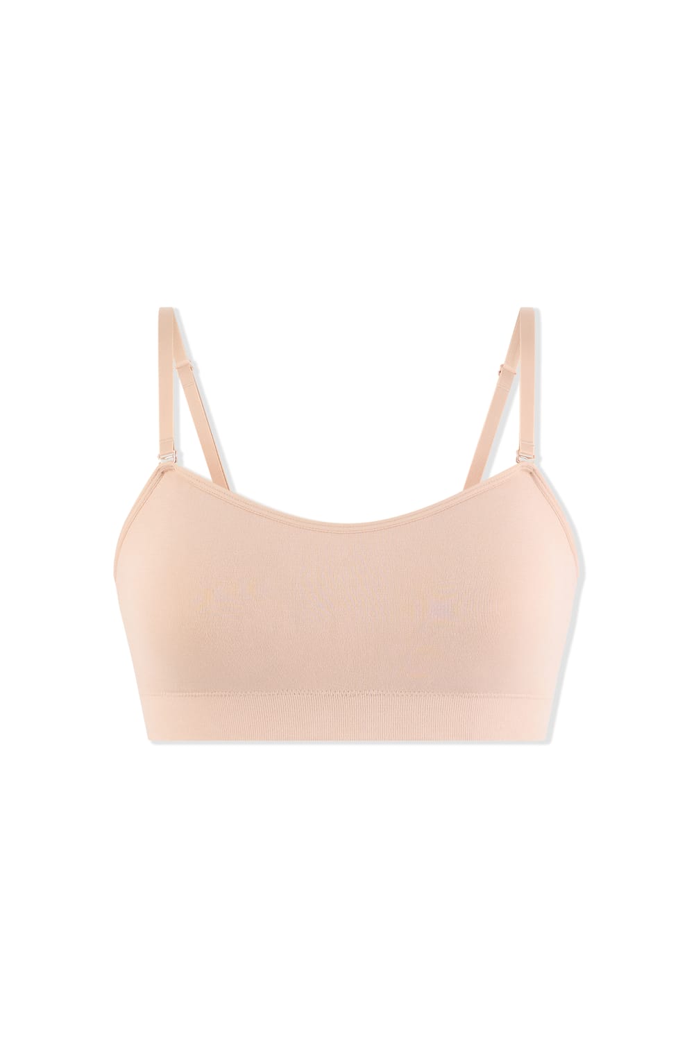 Strapless Bra with Removable Straps in Cotton;${refinementColor}