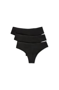 Lot de 3 hipsters en coton;${refinementColor}
