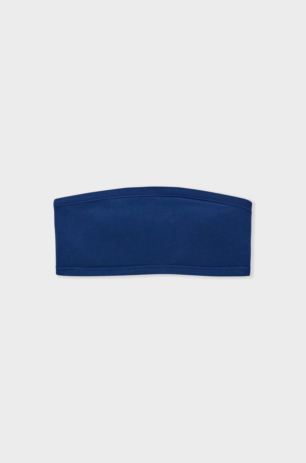 Strapless wireless bra in stretchy organic cotton;${refinementColor}