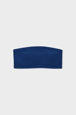Strapless wireless bra in stretchy organic cotton;${refinementColor}