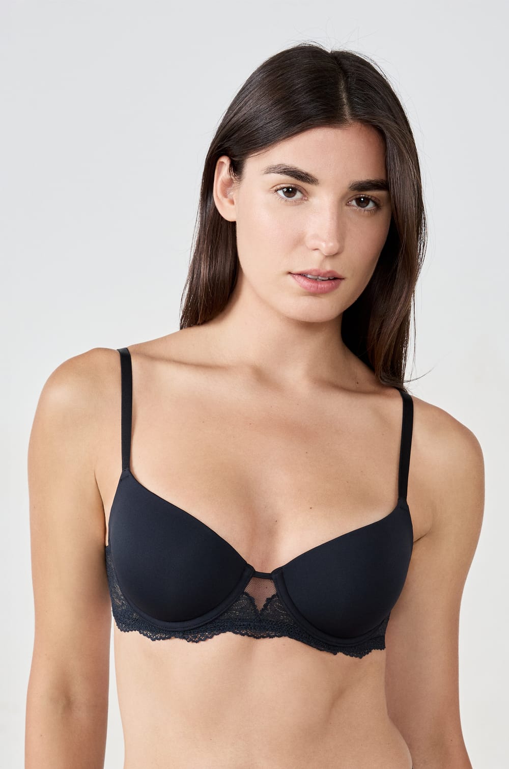 Bra No. 4 - Lightly Lined Demi Bra;${refinementColor}