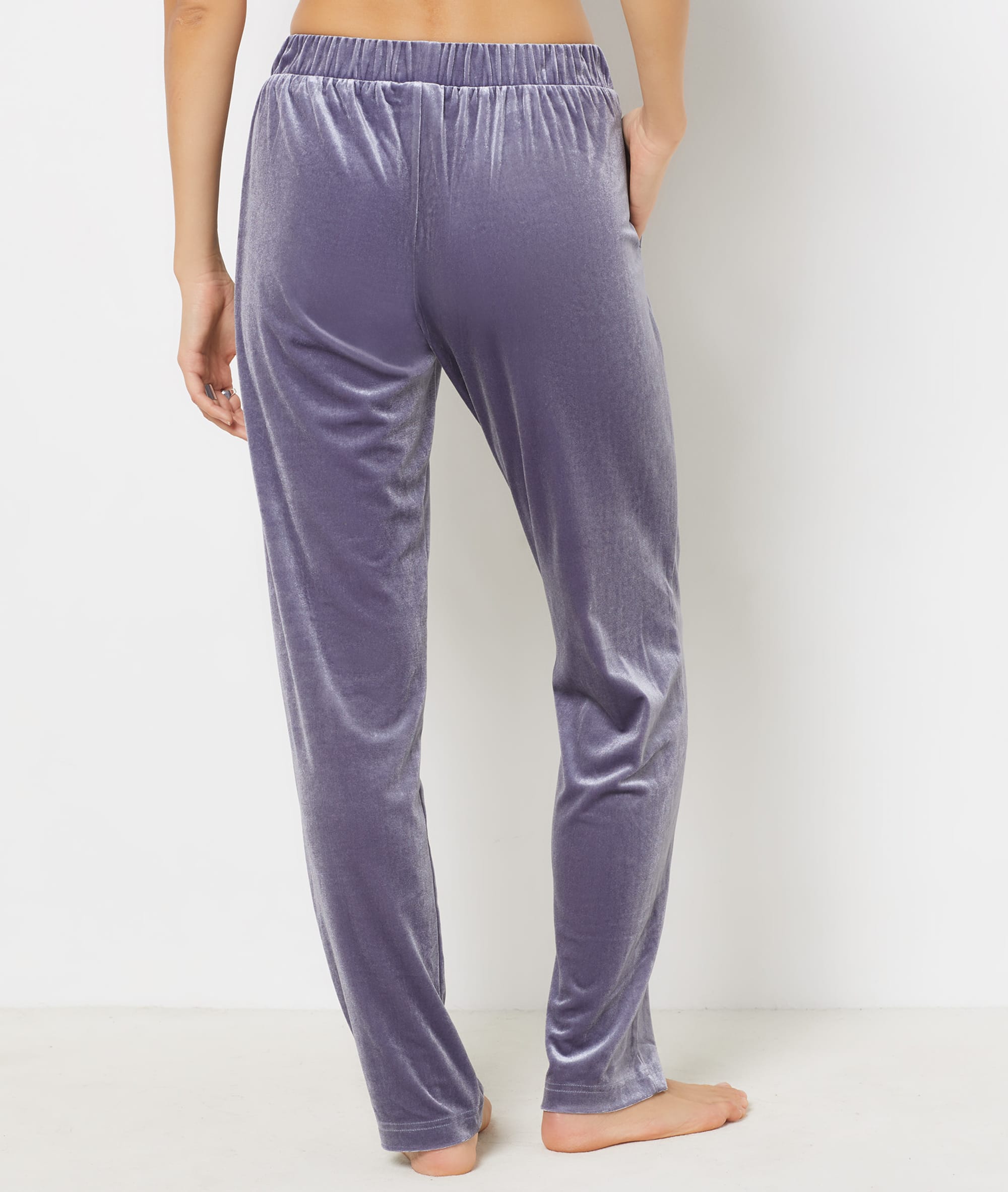 Velvet Pyjama Trousers - BELLAH - BLEU NUIT - ETAM