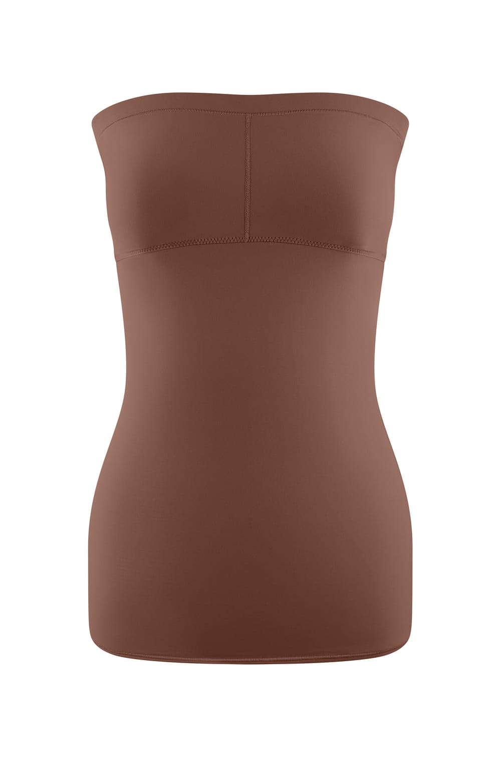 Bustier-Top aus Mikrofaser mit integrierter Bralette;${refinementColor}