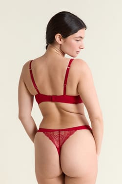 Beha N.9 - Balconette van kant met strikjes;${refinementColor}