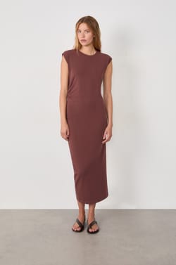 Long cotton dress;${refinementColor}