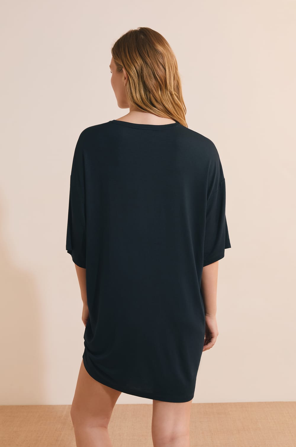 Chemise de nuit en modal;${refinementColor}