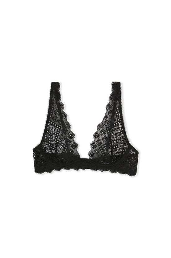 Soutien-gorge N.7 - Le corbeille foulard en dentelle;${refinementColor}