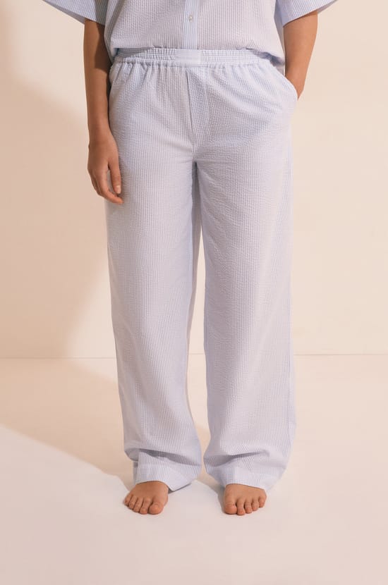 Pantal&oacute;n de pijama de algod&oacute;n;${refinementColor}