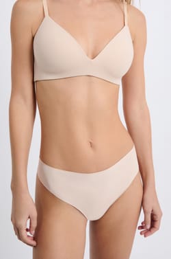 Microfibre Thong;${refinementColor}