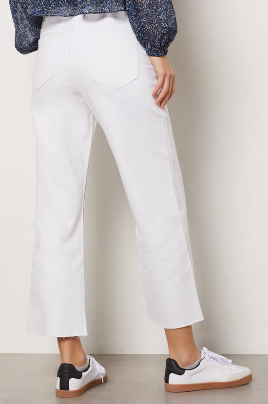 Wide-leg 7/8 Jeans;${refinementColor}