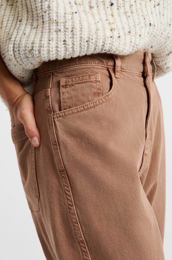 Pantalon en coton;${refinementColor}