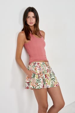 Short de pyjama imprimé;${refinementColor}