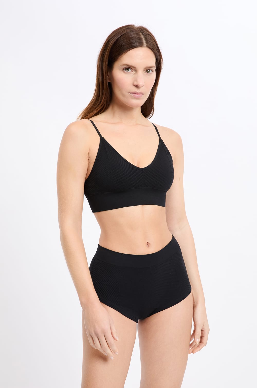 Soutien-gorge brassière sans coutures;${refinementColor}