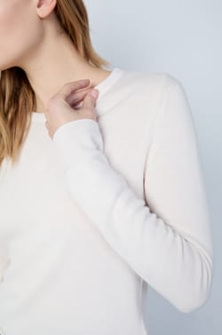 Pull fin avec laine;${refinementColor}