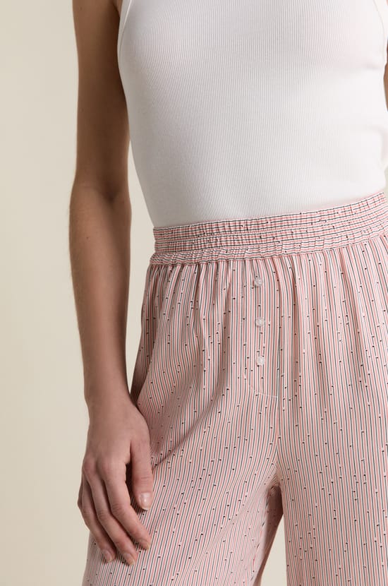 Pantalon de pyjama &agrave; motifs;${refinementColor}