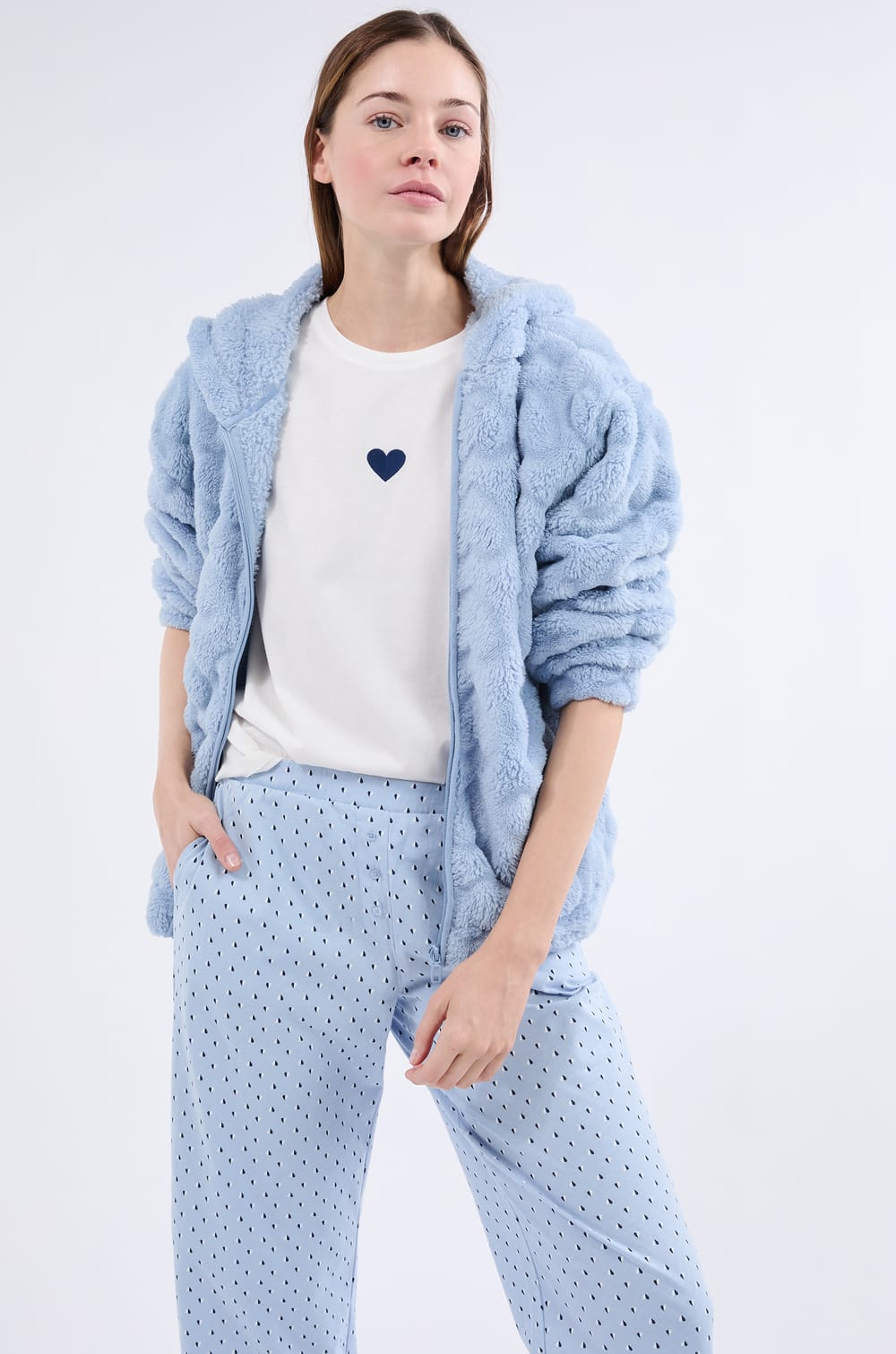 Pyjama 3 pièces à motifs;${refinementColor}