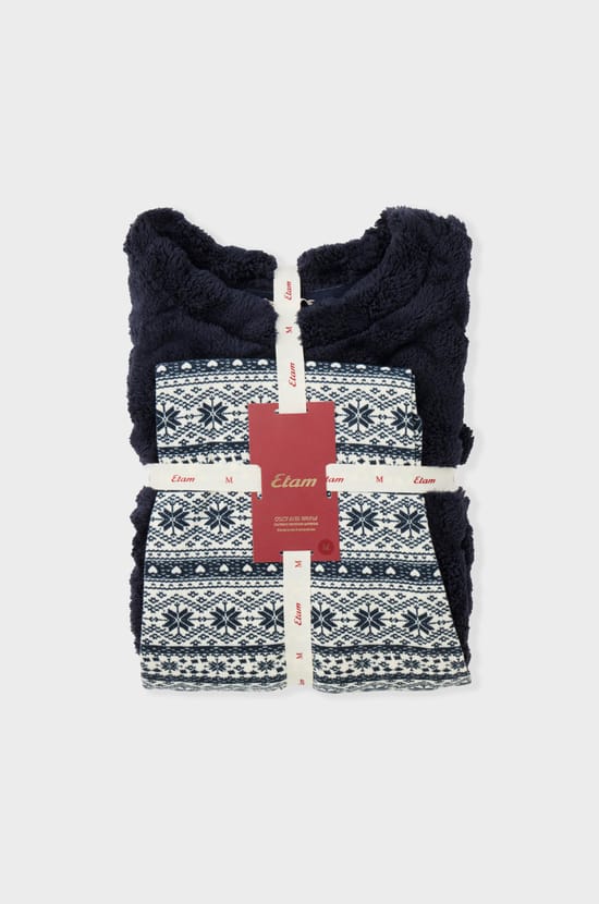 Pyjama 2 pièces à motifs;${refinementColor}
